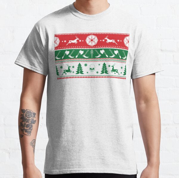 Ugly Horror Christmas Sweater Classic T-Shirt