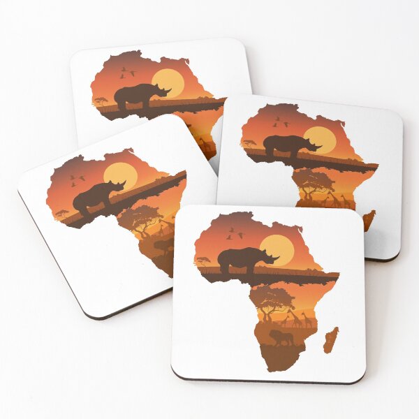 Item preview, Africa Map designed and sold by buckboy.