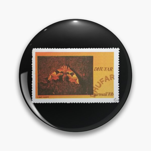Item preview, Vintage Orange Butterfly Stamp  designed and sold by StampCollection.