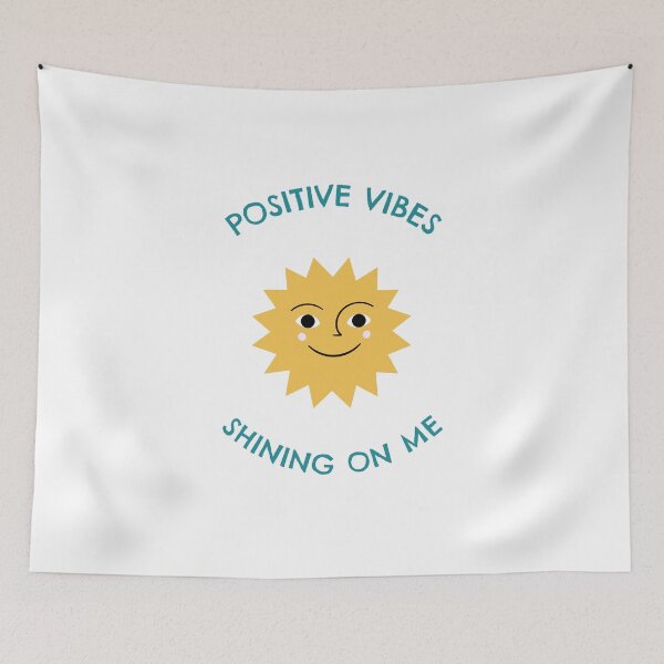 Item preview, Positive Vibes Shining On Me designed and sold by HappyFunnyTees.
