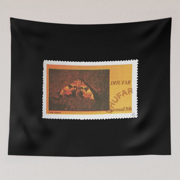 Item preview, Vintage Orange Butterfly Stamp  designed and sold by StampCollection.