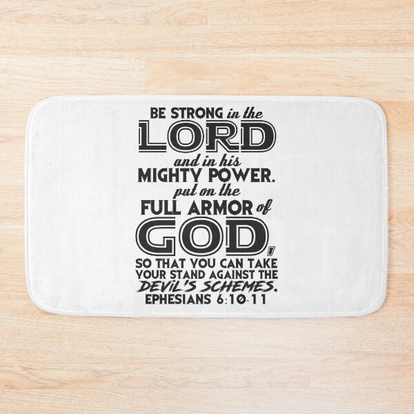 Item preview, Ephesians 6:10-11 Be Strong In The Lord designed and sold by plushism.