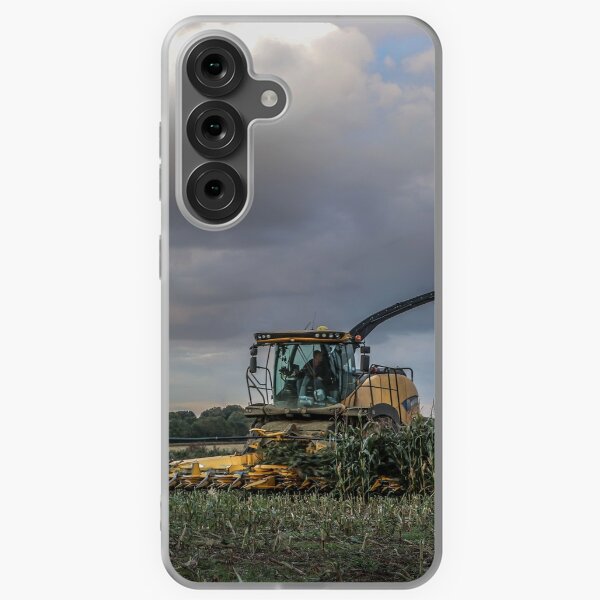 Item preview, New Holland Forage Harvester filling Scania designed and sold by AgriPhotoUK.