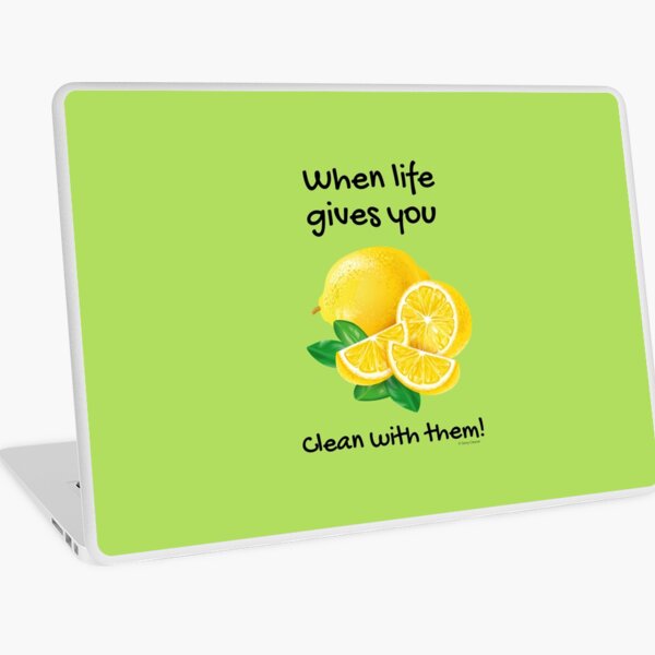 Item preview, When Life Gives You… Clean With Lemons Humor designed and sold by SavvyCleaner.
