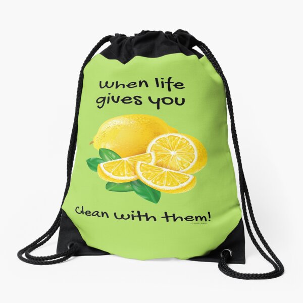 Item preview, When Life Gives You… Clean With Lemons Humor designed and sold by SavvyCleaner.