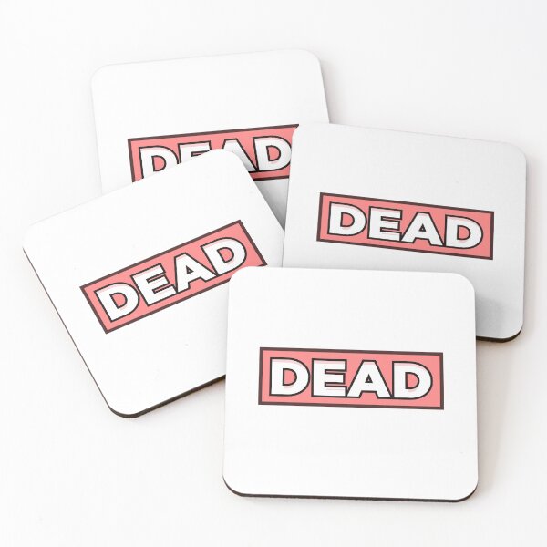 Item preview, Dead White and Pink Logo designed and sold by PeterPrv.