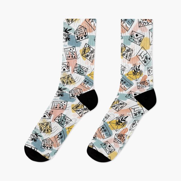 Item preview, Line Art Letters | Pattern designed and sold by DeKoro.