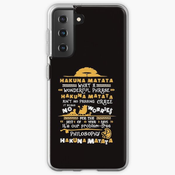 No Worries Samsung Galaxy Soft Case