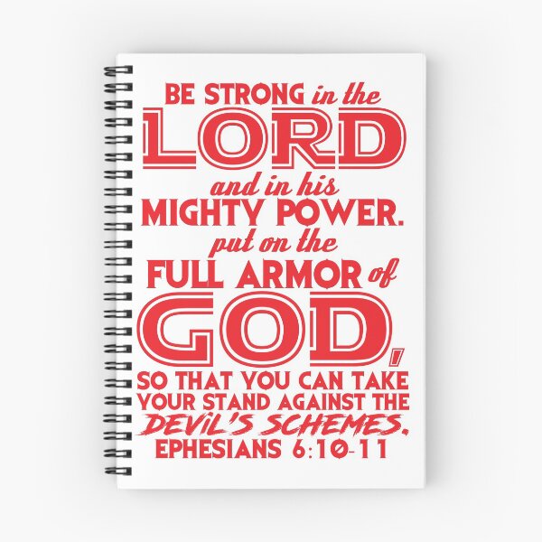 Item preview, Ephesians 6:10-11 designed and sold by plushism.