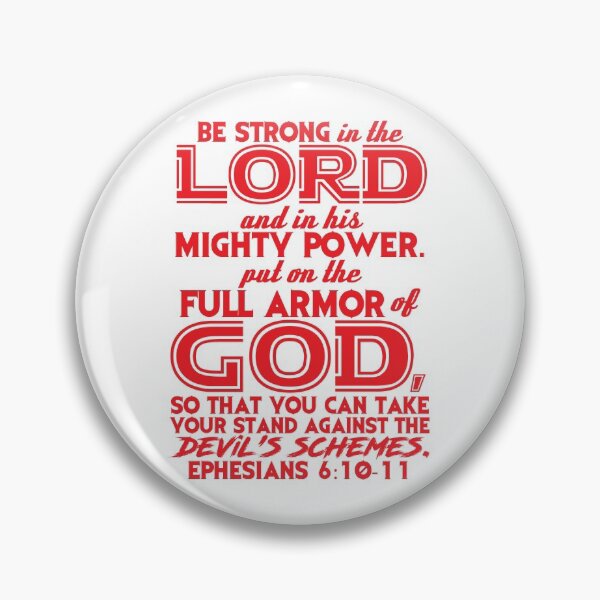 Item preview, Ephesians 6:10-11 designed and sold by plushism.