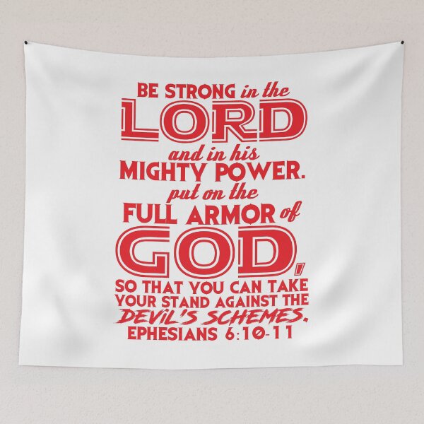 Item preview, Ephesians 6:10-11 designed and sold by plushism.