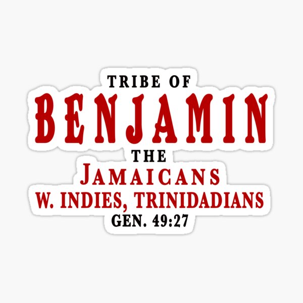 Tribe of Benjamin Sticker