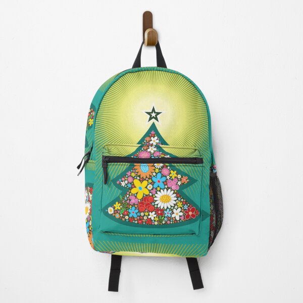 Item preview, Spring Flowers Whimsical Christmas Tree With Glowing Star II designed and sold by fatfatin.