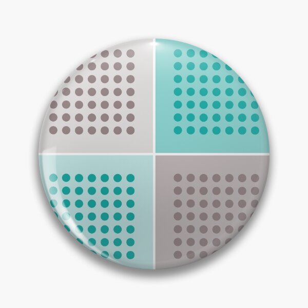 Item preview, Tile pattern in gray and turquoise designed and sold by Ninaeva.