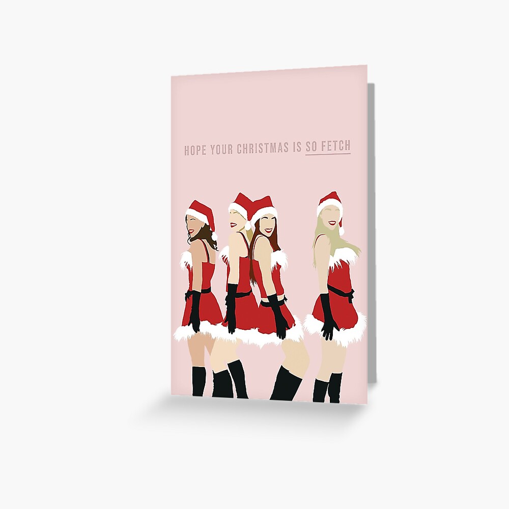 Merry Mean Girls Christmas Pin-ups Stationery Cards