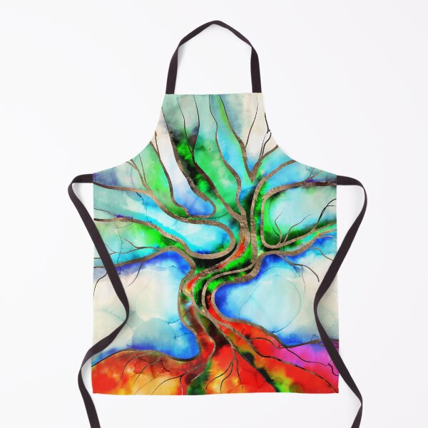 Item preview, Tree of life - watercolor, ink and gold designed and sold by k9printart.