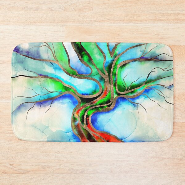 Item preview, Tree of life - watercolor, ink and gold designed and sold by k9printart.