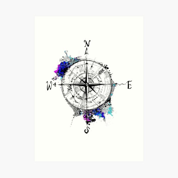 Not all those who wander are lost Art Print