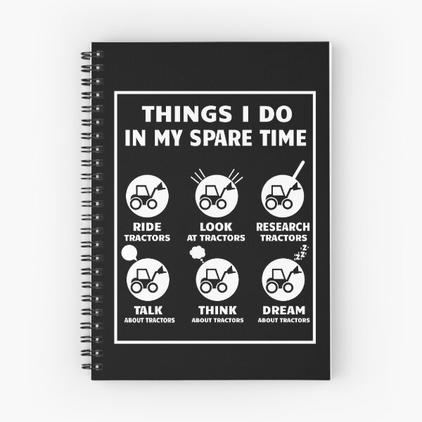 Item preview, things i do in my spare time tractor Gift  designed and sold by issambak.