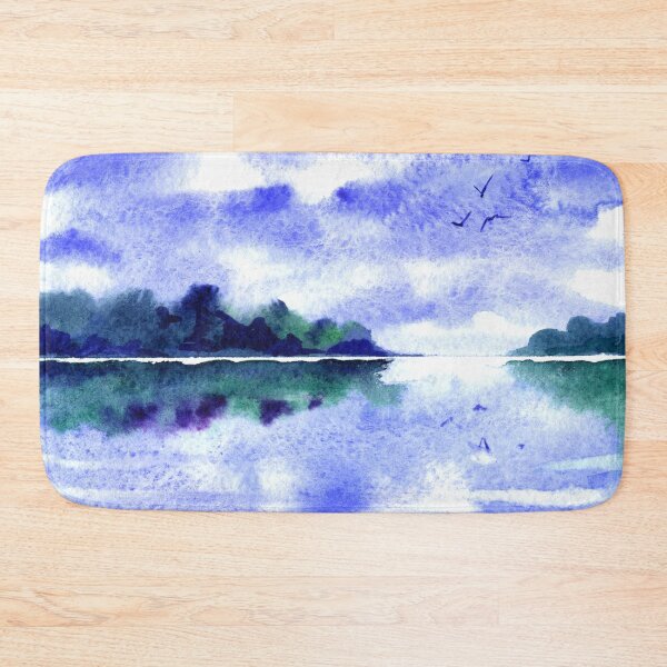 Item preview, Watercolor Water Reflections designed and sold by adortopia.