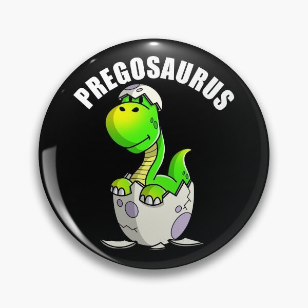 Item preview, Pregosaurus, dinosaur popping out of egg  designed and sold by mermaidselina.