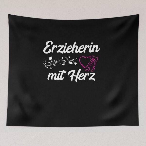 Artikelvorschau, Erzieherin Mit Herz Kinder Garten Erzieherin Geschenke entworfen und verkauft von Shaper.