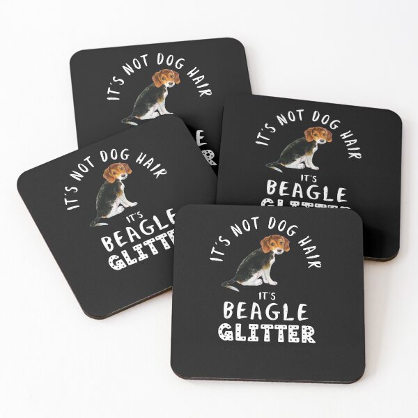 Item preview, It's not dog hair it's BEAGLE glitter funny dog quote designed and sold by theshirtinator.