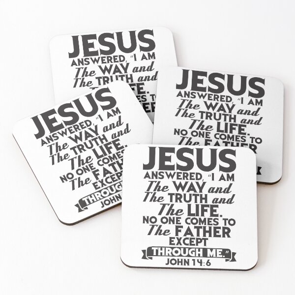 Item preview, John 14:6 I Am The Way The Truth The Life designed and sold by plushism.