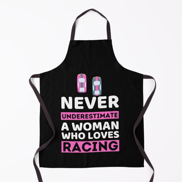 Item preview, Never Underestimate A Woman Who Loves Racing designed and sold by bifkee19.