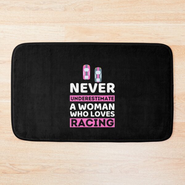 Item preview, Never Underestimate A Woman Who Loves Racing designed and sold by bifkee19.