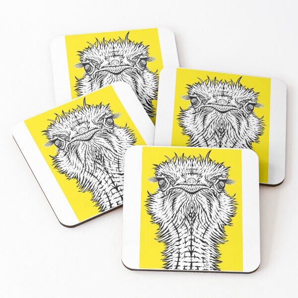 Item preview, OSTRICH ink portrait designed and sold by lautir.