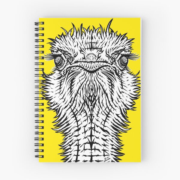 Item preview, OSTRICH ink portrait designed and sold by lautir.