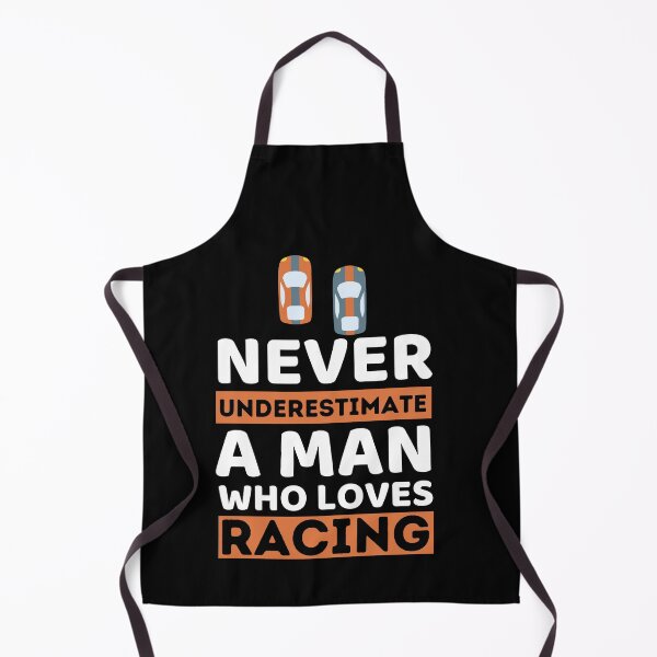 Item preview, Never Underestimate A Man Who Loves Racing designed and sold by bifkee19.