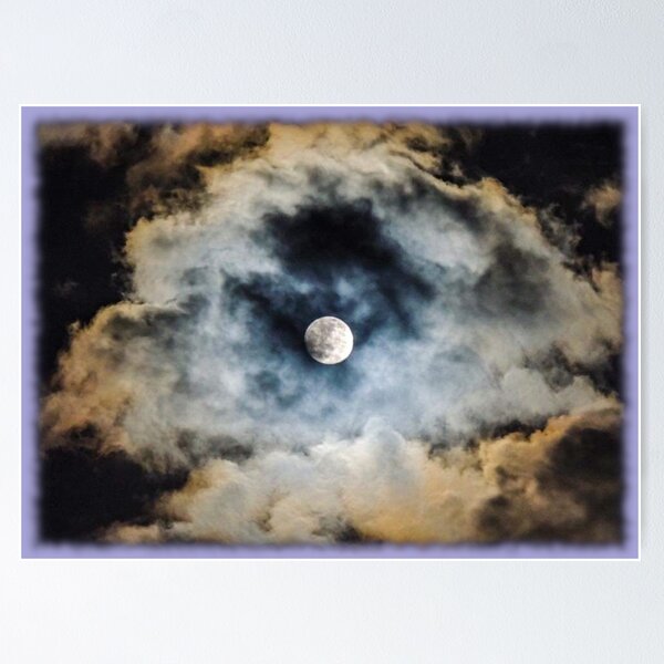 Item preview, Moon In Cloud Swirl designed and sold by Fearless-Fox.