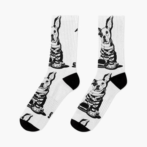 Item preview, Boston Terrier with Derby and Sweater designed and sold by pakoproductions.
