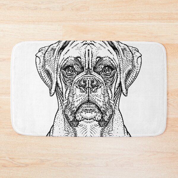 Item preview, BOXER in black & white designed and sold by lautir.