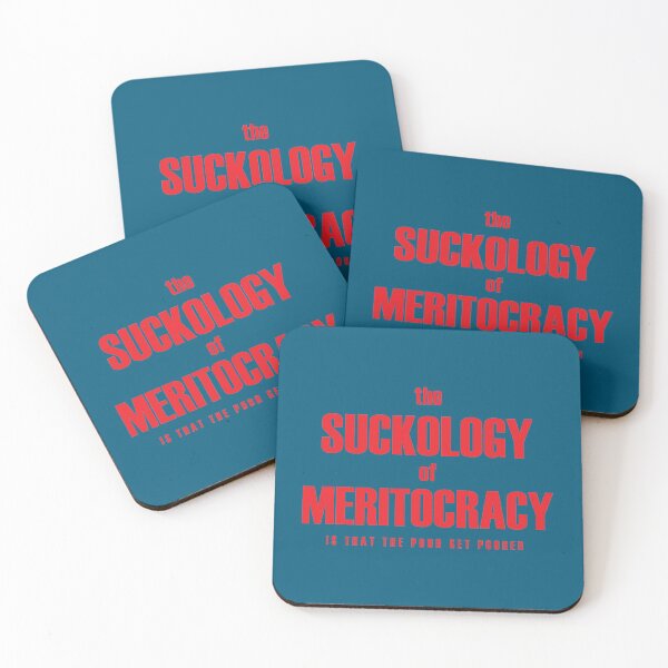 Item preview, Meritocracy sucks designed and sold by bluehair.