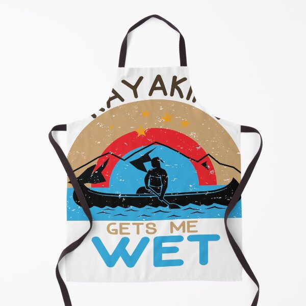 Item preview, kayaking gets me wet vintage designed and sold by Route66shirts.