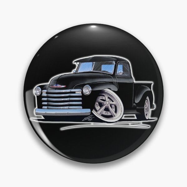Item preview, Chevy 3100 Pick-Up (A) Black designed and sold by Yeomans Cartoons.