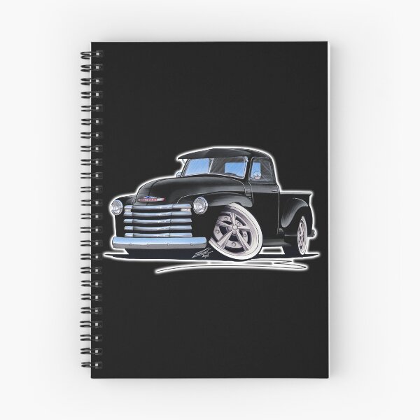 Item preview, Chevy 3100 Pick-Up (A) Black designed and sold by Yeomans Cartoons.