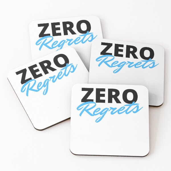 Item preview, Zero Regrets Dark Design designed and sold by Web CreationsNL.