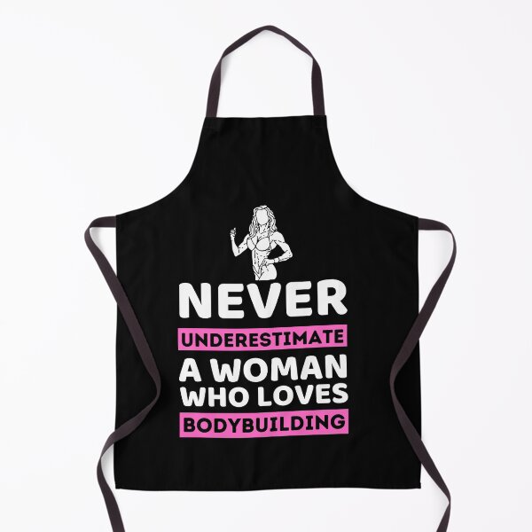 Item preview, Never Underestimate A Woman Who Loves Bodybuilding designed and sold by bifkee19.