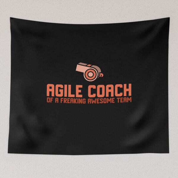Item preview, "Agile Coach of a freaking awesome team" designed and sold by Salma Satya & Co.