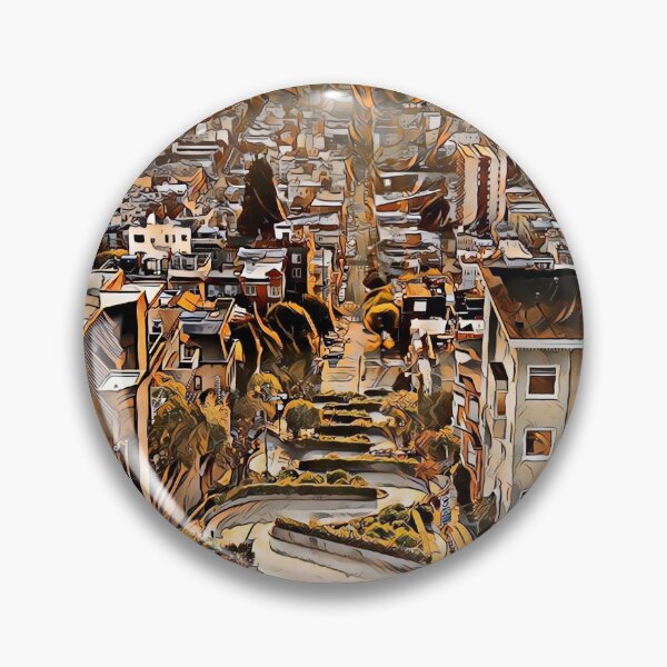 Item preview, Lombard Street, San Francisco, California designed and sold by MarcoSc11.