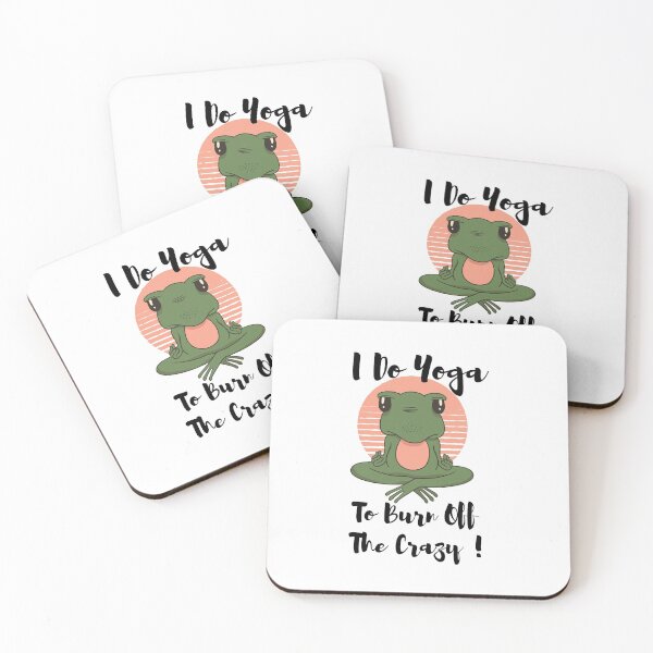 Item preview, I Do Yoga To Burn Off The Crazy designed and sold by youngdstag.