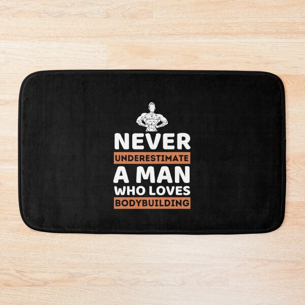 Item preview, Never Underestimate A Man Who Loves Bodybuilding designed and sold by bifkee19.
