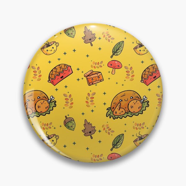 Item preview, Thanksgiving Turkey Pattern Cute Turkey  designed and sold by Avgeek21.