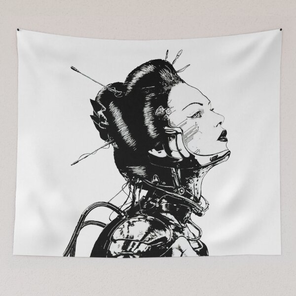 Item preview, Cyberpunk Girl Vaporwave Aesthetic designed and sold by OWLvision33.