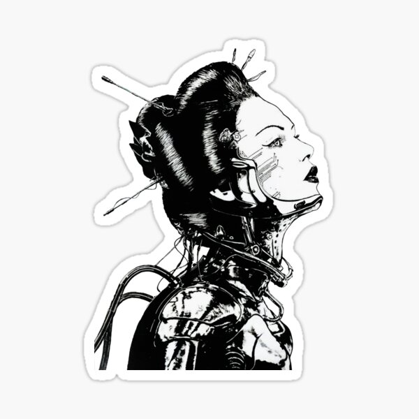 Item preview, Cyberpunk Girl Vaporwave Aesthetic designed and sold by OWLvision33.