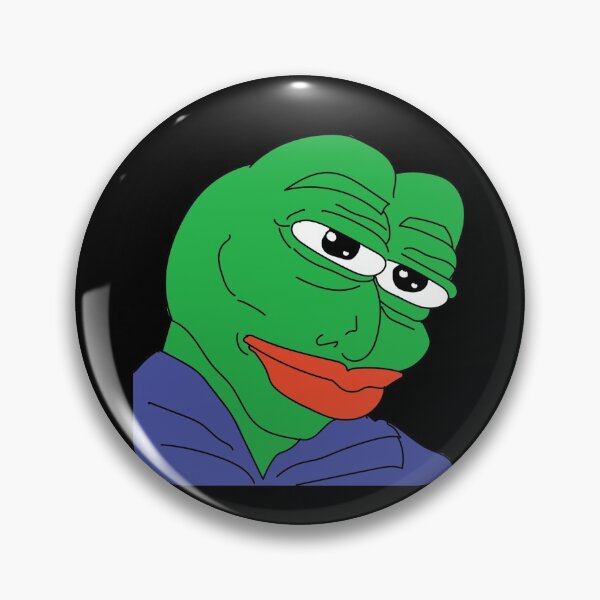 Item preview, Pepe the frog meme handsome designed and sold by Omeris.